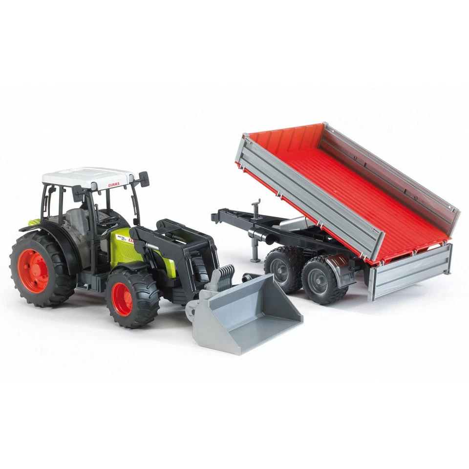 Bruder Tractor Met Aanhanger 3 Bruder Tractor Met Aanhanger