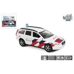 Kids Globe Traffic Politieauto Met Licht En Geluid Die-cast -Speelgoed Winkel 1045184 db48085b