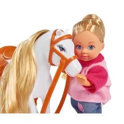 SIMBA Evi Love Jeep Met Paardentrailer -Speelgoed Winkel 1122910 c56fda4a