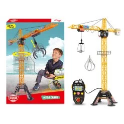Dickie Toys Mega Kraan 120 Cm