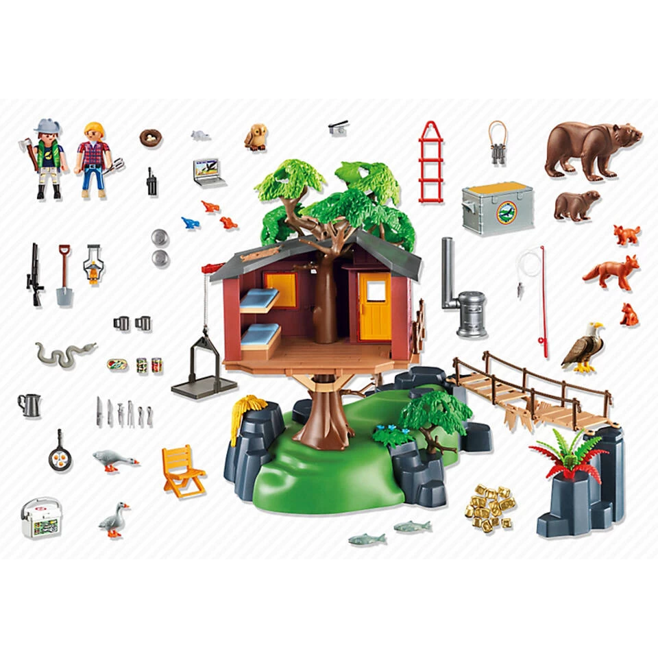 PLAYMOBIL Wild Life Avontuurlijke Boomhut 5557 5 PLAYMOBIL Wild Life Avontuurlijke Boomhut 5557 - Afbeelding 3