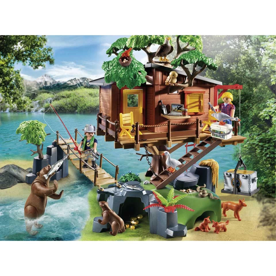 PLAYMOBIL Wild Life Avontuurlijke Boomhut 5557 4 PLAYMOBIL Wild Life Avontuurlijke Boomhut 5557 - Afbeelding 2