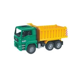 Bruder Brüder MAN TGA Kiepwagen - Groen/geel