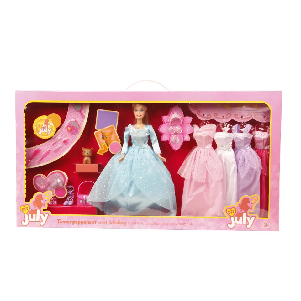 No Brand Tienerpoppenset Met Kleding 3 No Brand Tienerpoppenset Met Kleding