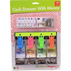 Johntoy Kassalade Met Geld 120-delig -Speelgoed Winkel 1704750 002