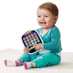 VTech Activiteitentablet Baby - 20 X 17 Cm - Roze 6 VTech Activiteitentablet Baby - 20 X 17 Cm - Roze -Speelgoed Winkel 1805335 002