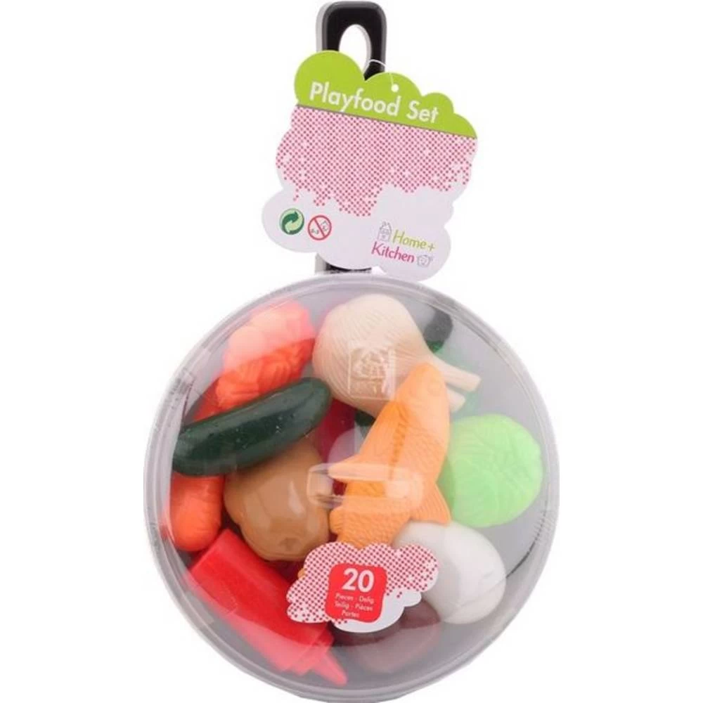 Johntoy Home And Kitchen Koekenpan Met Inhoud Speelset 20-delig 4 Johntoy Home And Kitchen Koekenpan Met Inhoud Speelset 20-delig - Afbeelding 2