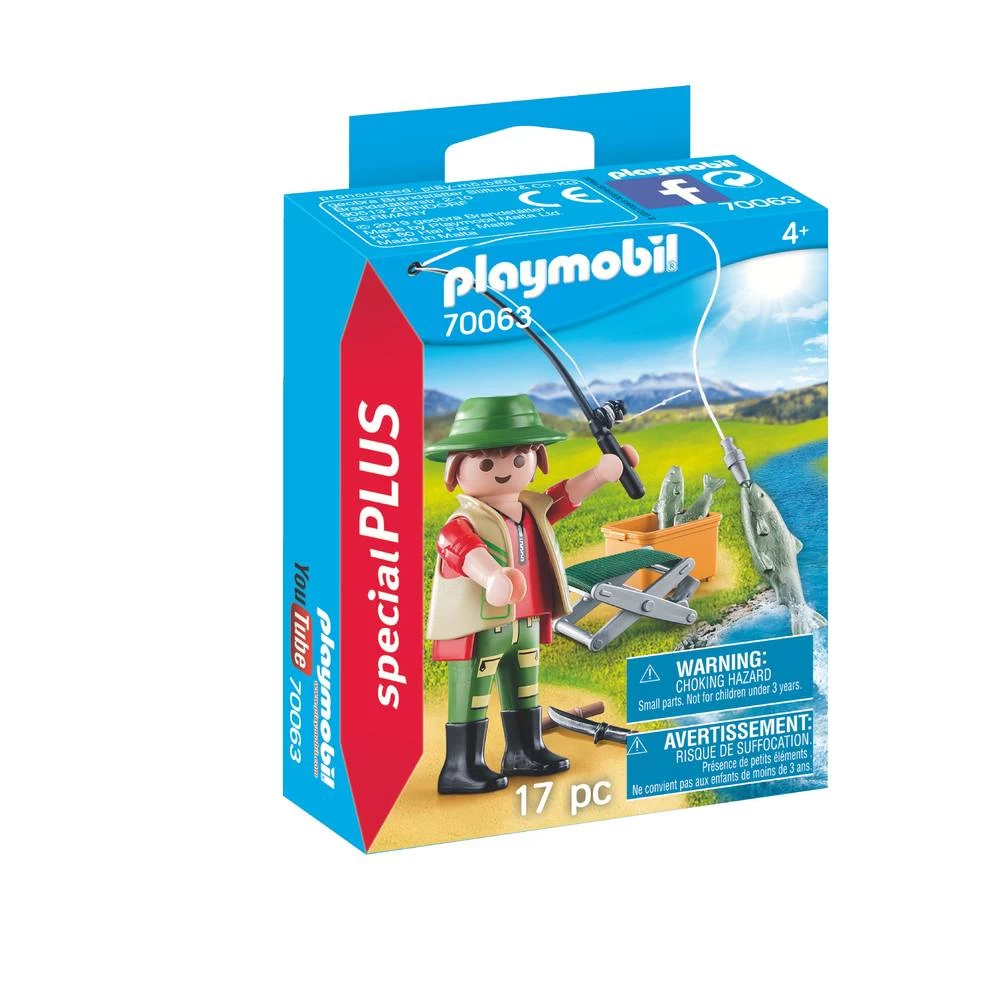 PLAYMOBIL SpecialPLUS Visser Met Hengel 70063 6 PLAYMOBIL SpecialPLUS Visser Met Hengel 70063 - Afbeelding 4