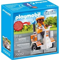 PLAYMOBIL City Life Ambulance Scooter 70052