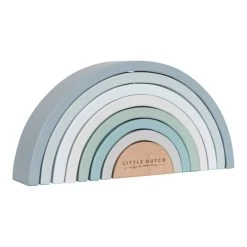 Little Dutch Houten Regenboog - Blauw