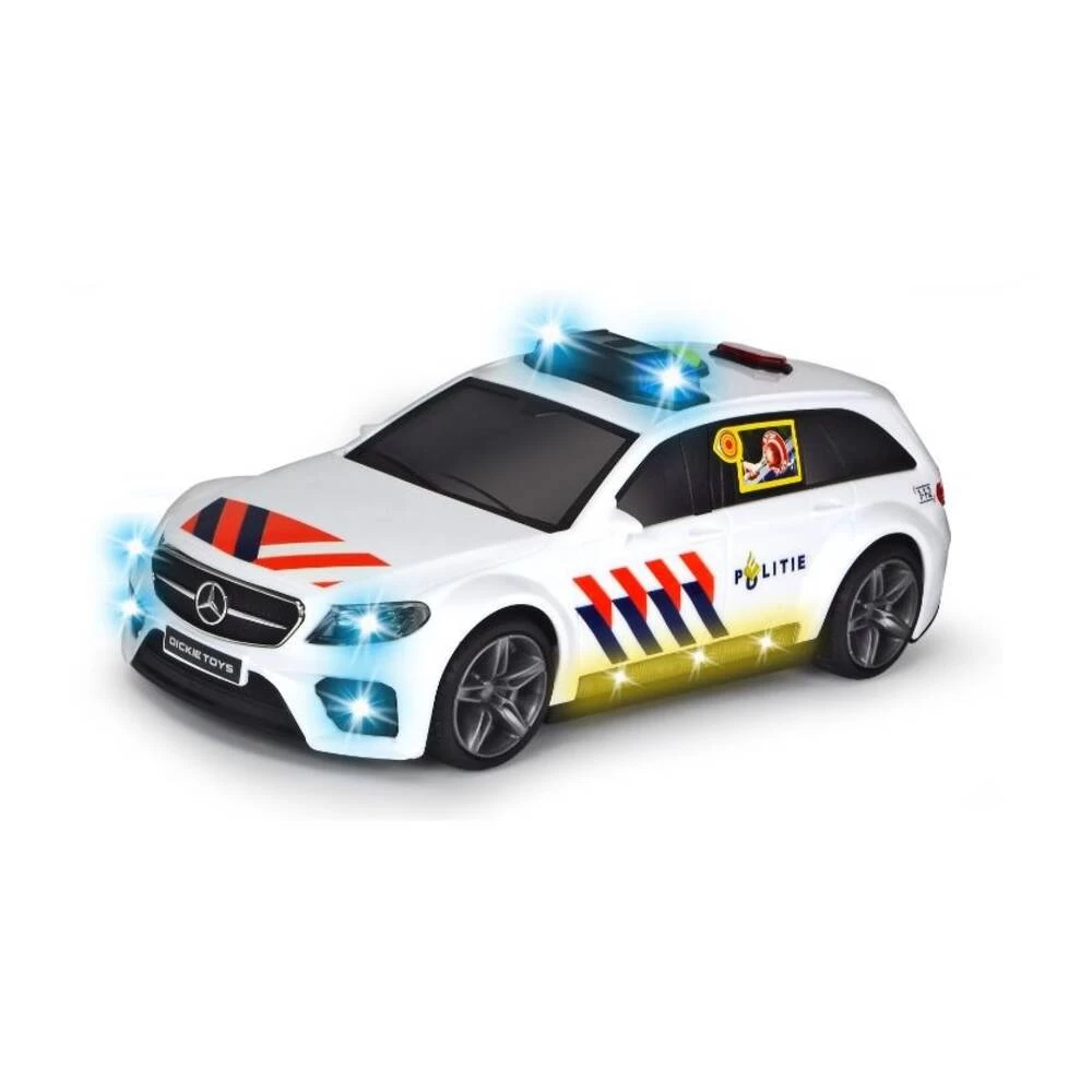 Dickie Toys Politieauto Mercedes-AMG E43 4 Dickie Toys Politieauto Mercedes-AMG E43 - Afbeelding 2