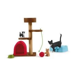 Schleich FARM WORLD Speeltijd Voor Schattige Katten 42501 -Speelgoed Winkel 1982175 c9fc617f