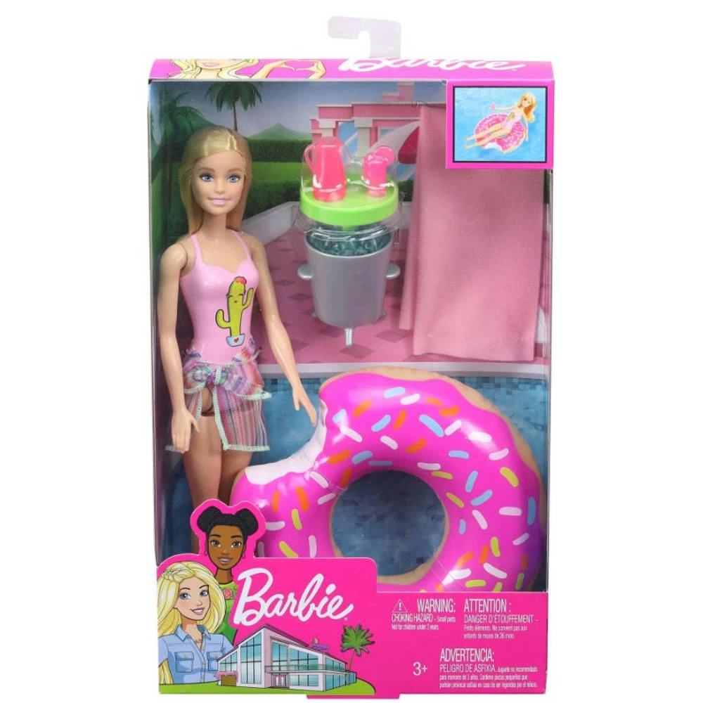 Barbie Zwembadfeestje - Blond 4 Barbie Zwembadfeestje - Blond - Afbeelding 2