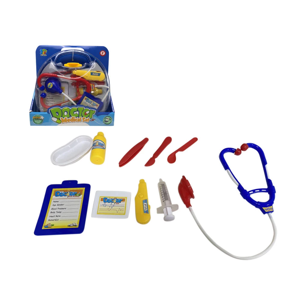 No Brand Dokterskoffer 10-delig - Blauw 3 No Brand Dokterskoffer 10-delig - Blauw