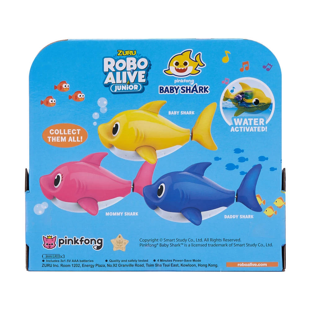 No Brand Robo Alive Baby Shark Zwem En Zing Speelgoed 6 No Brand Robo Alive Baby Shark Zwem En Zing Speelgoed - Afbeelding 4