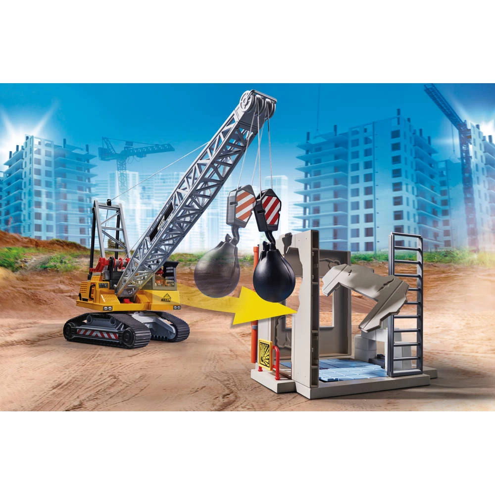 PLAYMOBIL City Action Kabelgraafmachine Met Bouwonderdeel 70442 7 PLAYMOBIL City Action Kabelgraafmachine Met Bouwonderdeel 70442 - Afbeelding 5