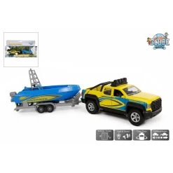 Kids Globe Terreinwagen Met Trailer -Speelgoed Winkel 1984955 4c33df8c