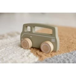 Little Dutch Houten Busje - Olijfkleurig -Speelgoed Winkel 1985446 908dad6e