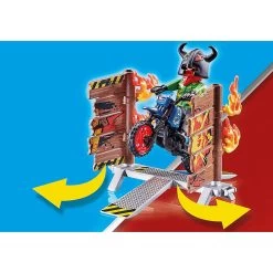 PLAYMOBIL Stuntshow Motor Met Vuurmuur 70553 -Speelgoed Winkel 1985819 734c2ef3