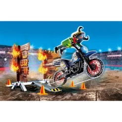 PLAYMOBIL Stuntshow Motor Met Vuurmuur 70553 -Speelgoed Winkel 1985819 c67c283a