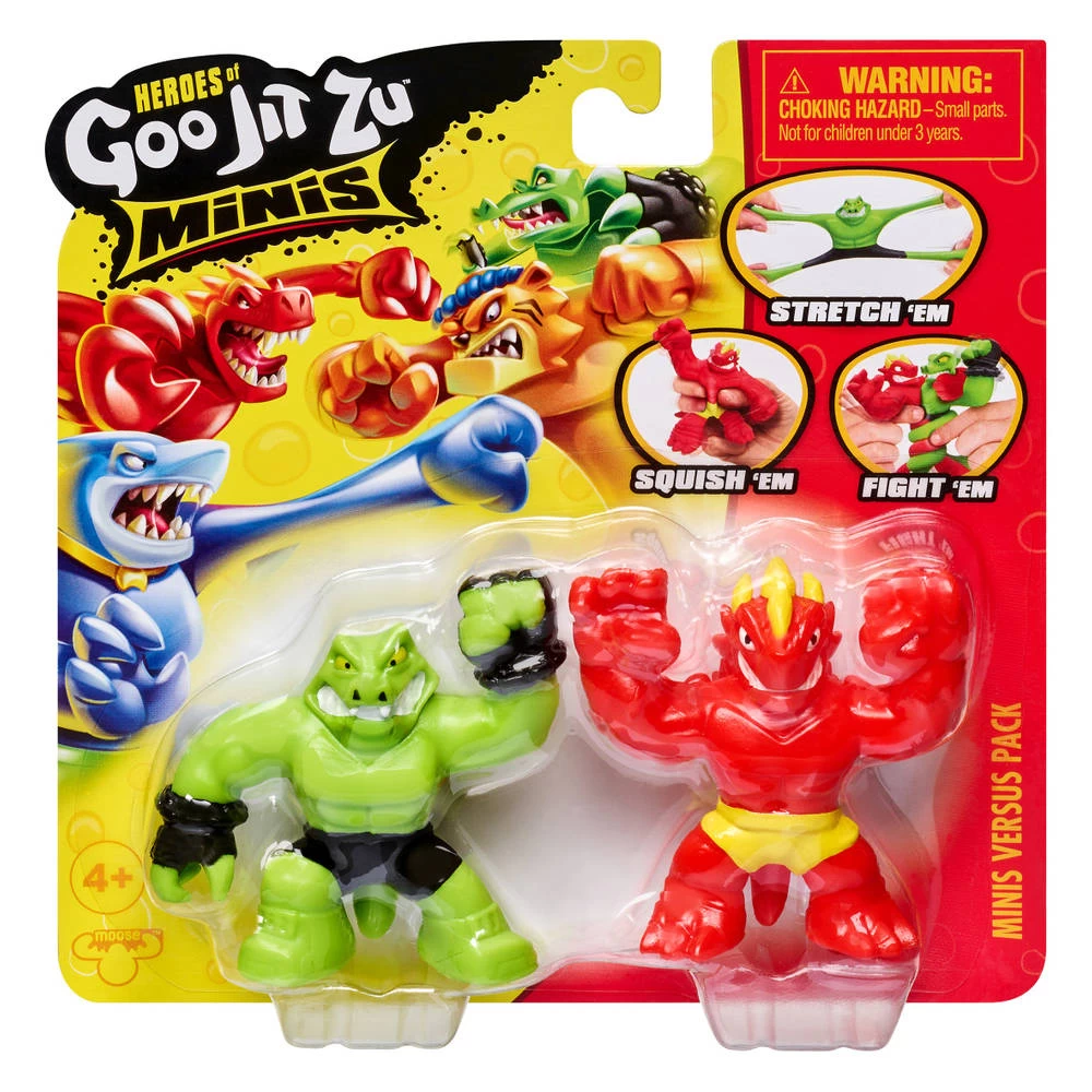 No Brand Goo Jit Zu Minis Versus Pack 4 No Brand Goo Jit Zu Minis Versus Pack - Afbeelding 2