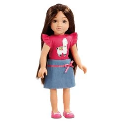 Poppenkleding Top En Rok - Roze -Speelgoed Winkel 1987016 ed4d408a