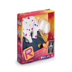 Poppenkleding Hartjes T-shirt En Rokje 8 Poppenkleding Hartjes T-shirt En Rokje -Speelgoed Winkel 1987017 32398315