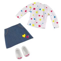 Poppenkleding Hartjes T-shirt En Rokje 11 Poppenkleding Hartjes T-shirt En Rokje -Speelgoed Winkel 1987017 654a3b6a