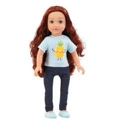 Poppenkleding Ananas T-shirt En Jeans -Speelgoed Winkel 1987018 704863bc