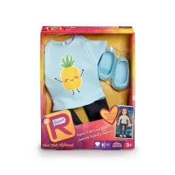 Poppenkleding Ananas T-shirt En Jeans -Speelgoed Winkel 1987018 b774d8e1