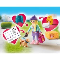 PLAYMOBIL City Life Modemeisje Met Hond 70595 -Speelgoed Winkel 1987178 08c27ec8