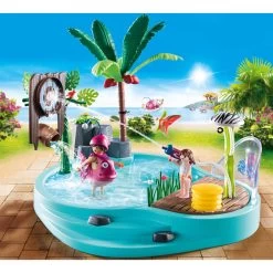 PLAYMOBIL Family Fun Leuk Zwembad Met Watersplash 70610 -Speelgoed Winkel 1987195 2b4659d5