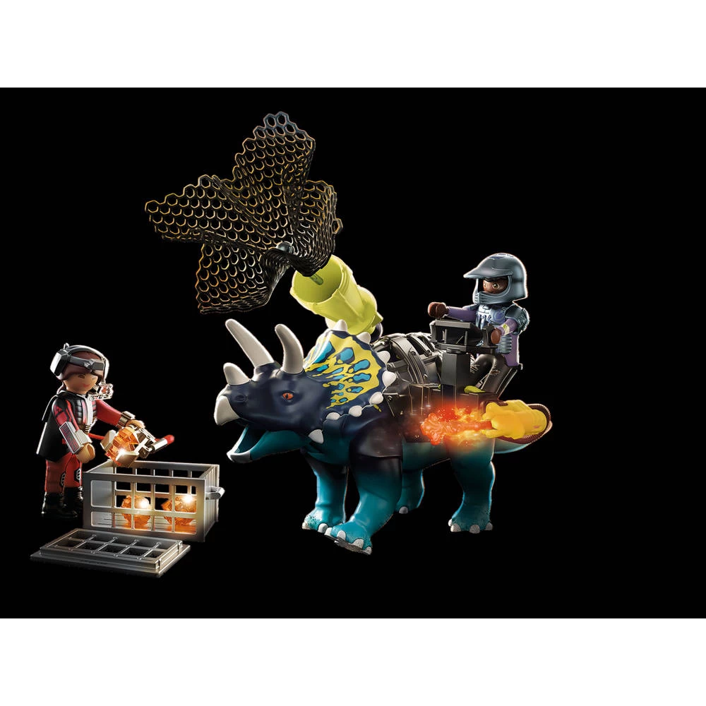 PLAYMOBIL Dino Rise Triceratops Razernij Rond De Legendarische Stenen 70627 6 PLAYMOBIL Dino Rise Triceratops Razernij Rond De Legendarische Stenen 70627 - Afbeelding 4