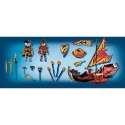 PLAYMOBIL Novelmore Burnham Raiders Vuurschip 70641 -Speelgoed Winkel 1987208 6eba9926