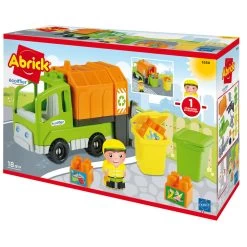Abrick Vuilniswagenset