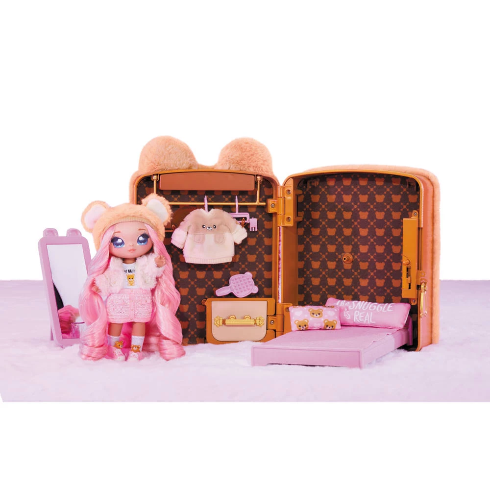 Na! Na! Na! Surprise 3-in-1 Backpack Bedroom Speelset Sarah Snuggles 4 Na! Na! Na! Surprise 3-in-1 Backpack Bedroom Speelset Sarah Snuggles - Afbeelding 2