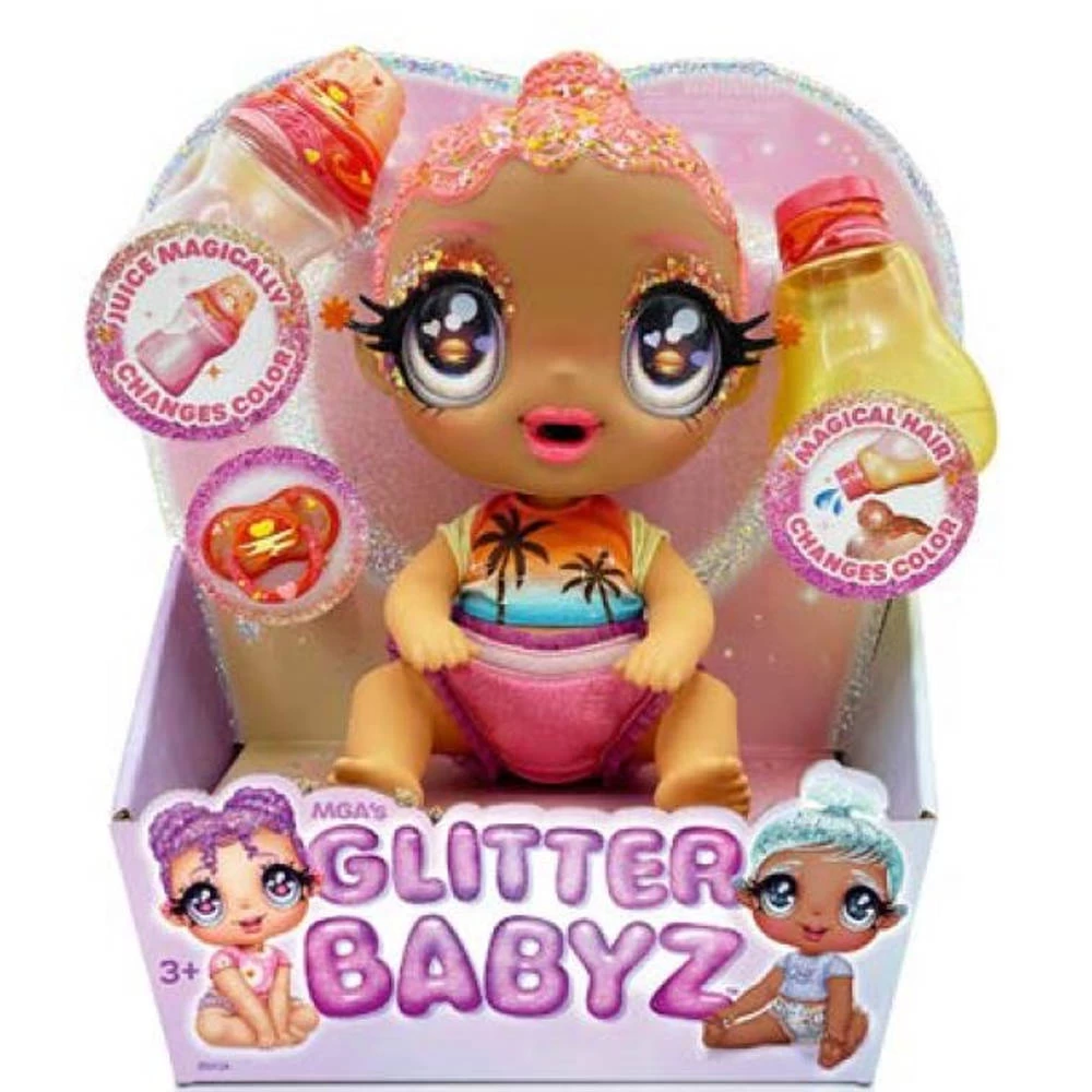 No Brand Glitter Babyz Pop Palmbomen 4 No Brand Glitter Babyz Pop Palmbomen - Afbeelding 2