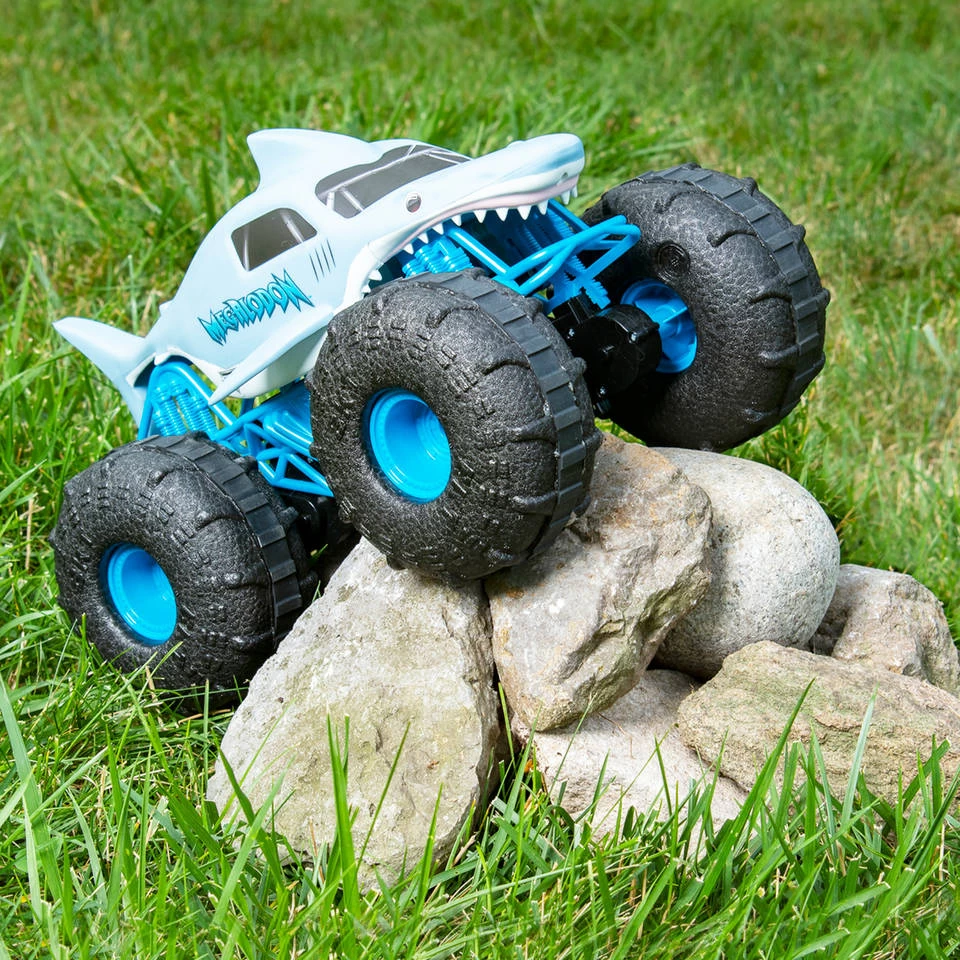 No Brand Monster Jam Megalodon Storm Op Afstand Bestuurbare Monstertruck - 1:15 7 No Brand Monster Jam Megalodon Storm Op Afstand Bestuurbare Monstertruck - 1:15 - Afbeelding 5