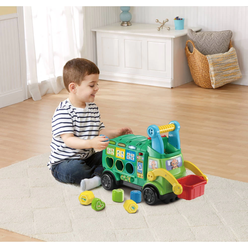 VTech Sorteer En Leer Recycletruck 4 VTech Sorteer En Leer Recycletruck - Afbeelding 2