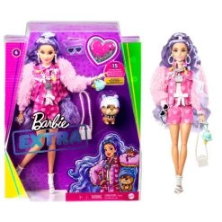 Barbie Extra Pop Met Lila Haar -Speelgoed Winkel 1988433 ba14e738