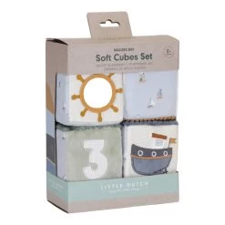 Little Dutch Sailor's Bay Zachte Blokkenset Set Van 4