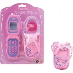 Johntoy Mobiele Telefoon Met Tasje - Roze -Speelgoed Winkel 1990045 d7d0d347