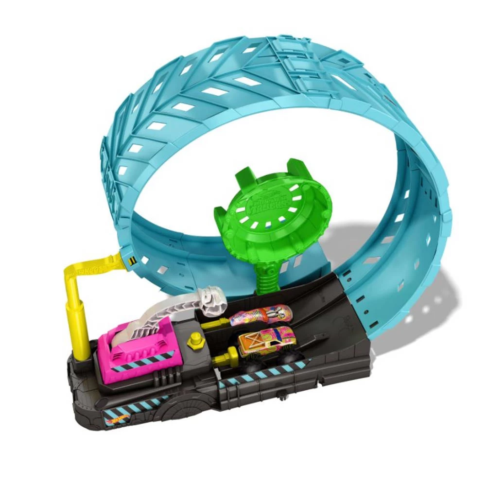 Hot Wheels Monster Trucks Glow-in-the Dark Epische Looping Uitdaging Speelset 7 Hot Wheels Monster Trucks Glow-in-the Dark Epische Looping Uitdaging Speelset - Afbeelding 5