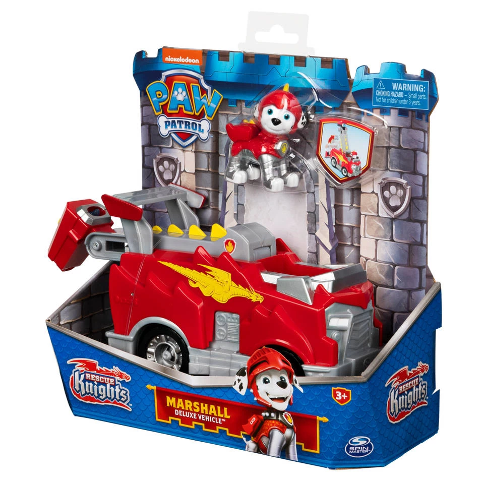 SPIN MASTER PAW Patrol Rescue Knights Voertuig Marshall 3 SPIN MASTER PAW Patrol Rescue Knights Voertuig Marshall