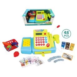 No Brand Kassa Set Met Geluid En Lichtjes 48-delig -Speelgoed Winkel 1990969 e8b9cd69