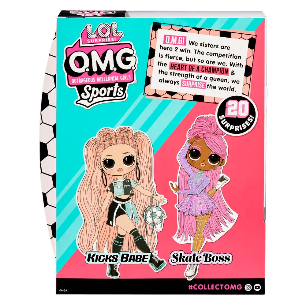 L.O.L. Surprise! O.M.G. Sports Pop Kicks Babe 8 L.O.L. Surprise! O.M.G. Sports Pop Kicks Babe - Afbeelding 6