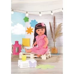 BABY Born Trendy Bloemenjurk - 43 Cm - Roze -Speelgoed Winkel 1991342 3cb1b00c