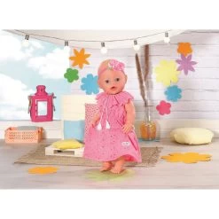 BABY Born Trendy Bloemenjurk - 43 Cm - Roze -Speelgoed Winkel 1991342 6bb7f5cc