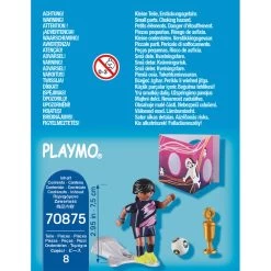 PLAYMOBIL SpecialPLUS Voetbalster Met Doelmuur 70875 -Speelgoed Winkel 1991391 17fcf2ec