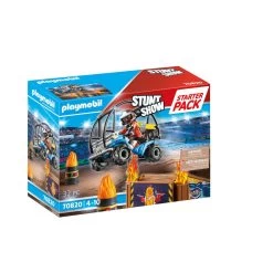 PLAYMOBIL Starterpack Stuntshow Quad Met Vuurhelling 70820